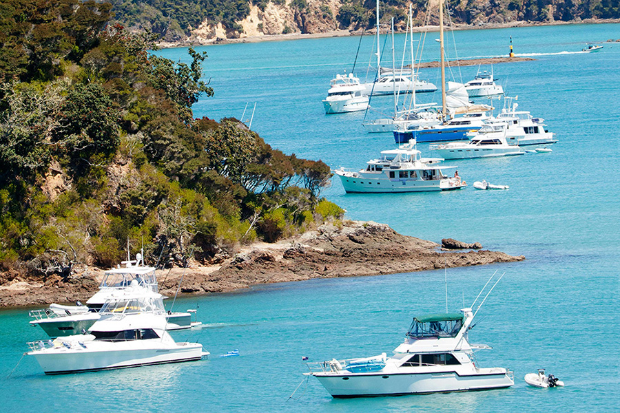 Bay of Islands anchorage