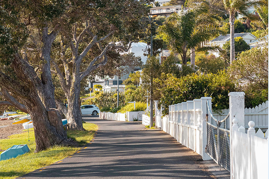 Rusell beachfront esplanade