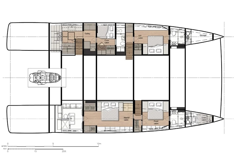 sunreef-80-power-accommodation layout