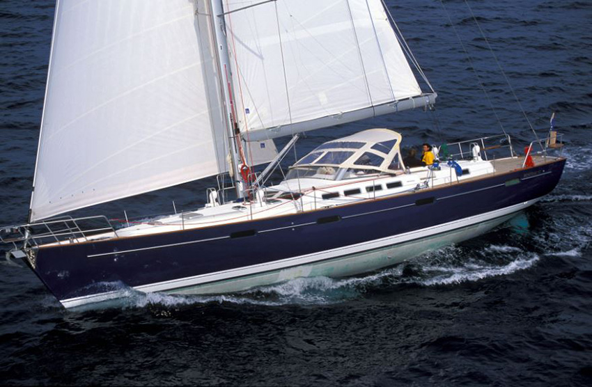 beneteau 57 at sail 1 