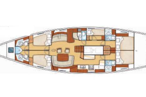 beneteau 57 layout 2