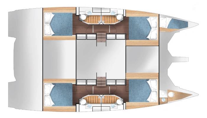 Cervetti 44 interior layout 1