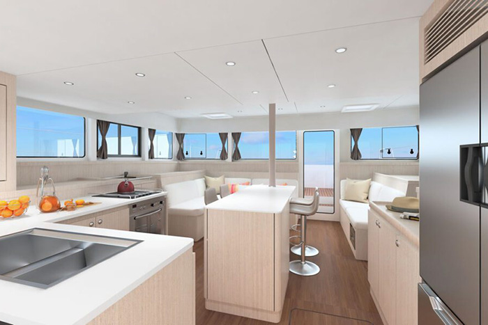 Island Spirit 525 saloon