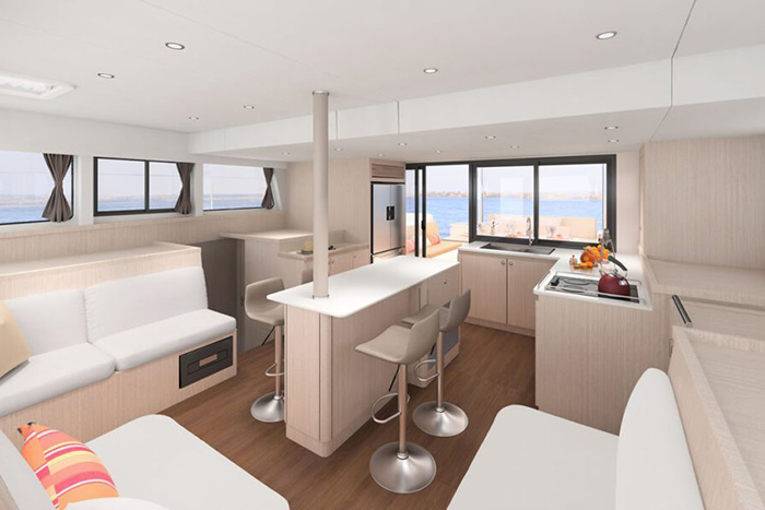 Island Spirit 525 saloon