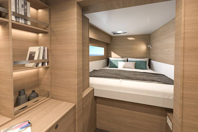 lagoon 38 cabin