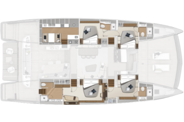 Lagoon Sixty 7 layout